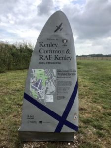 Kenley trail sign