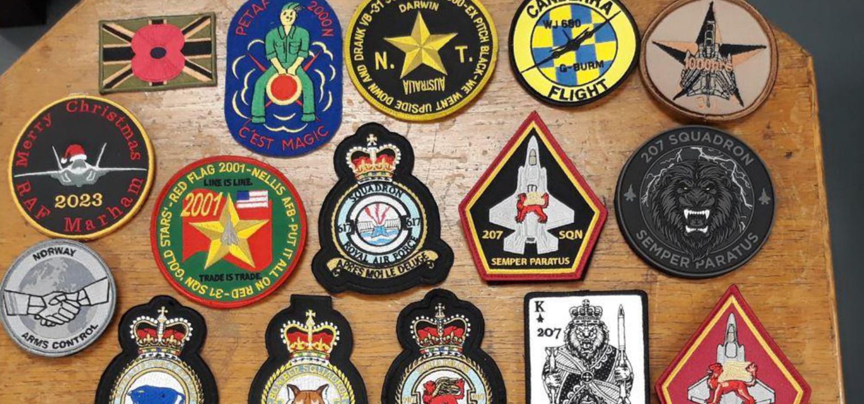 RAF Squadron Patches and Memorabilia Day Military Aviation Heritage